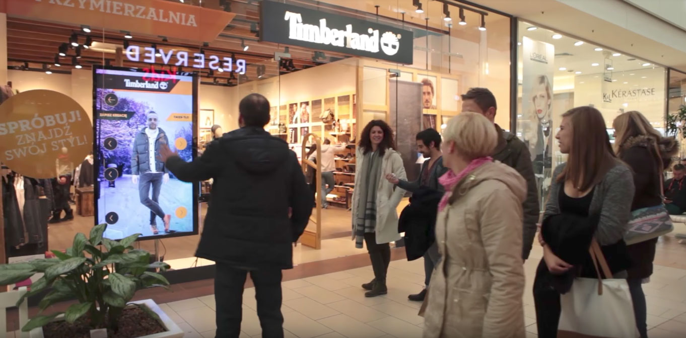 Timberland Augmented Reality Campaign