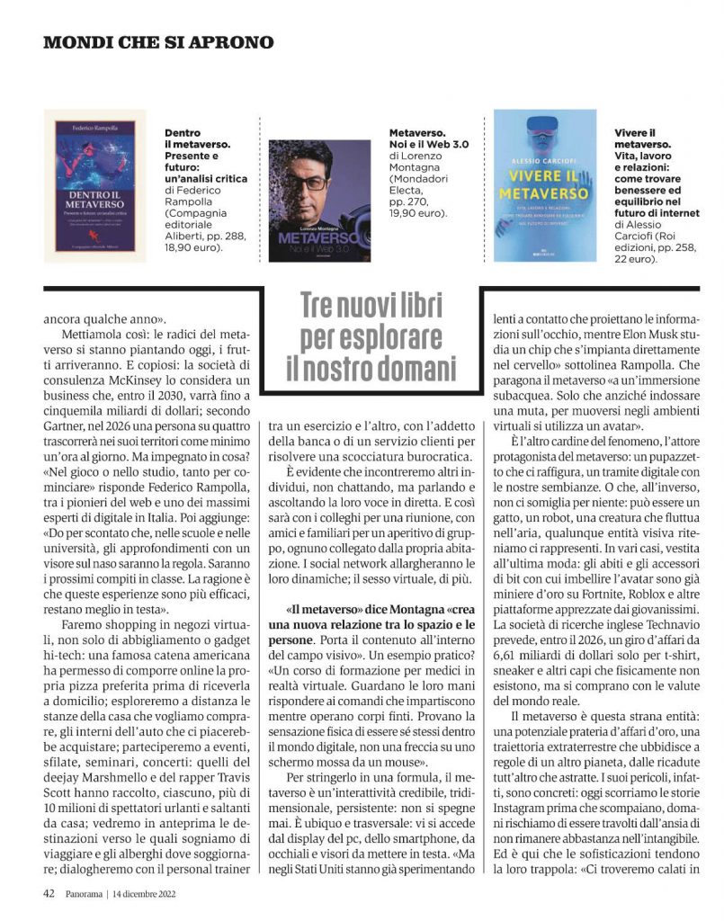 Panorama - Metaverso - Pagina 3