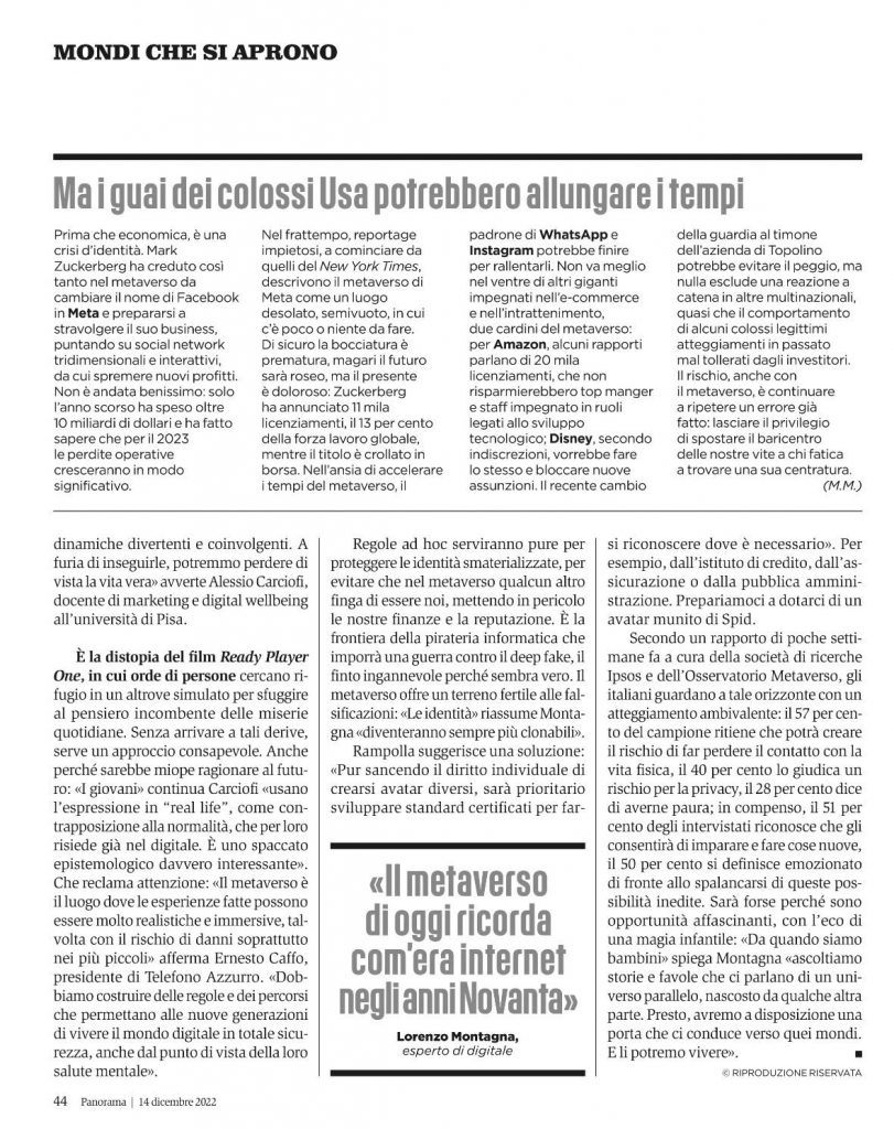 Panorama - Metaverso - Pagina 3
