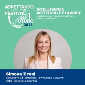 Aspettando il Festival del Futuro - Simona Tironi
