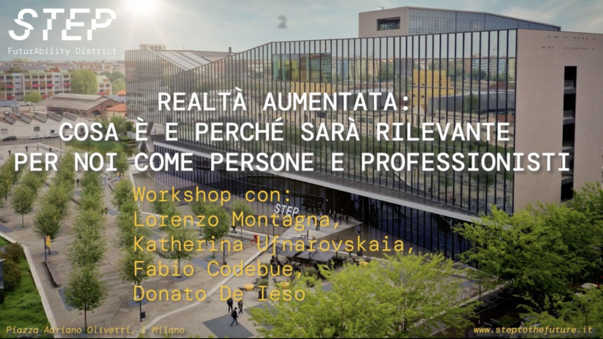Realtà Aumentata: cosa è e perché sarà rilevante per noi come persone e professionisti - Video