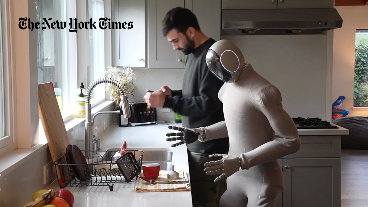 The New York Times - The invasion of home humamoid robots